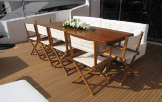OVAL | Sedia regista in legno