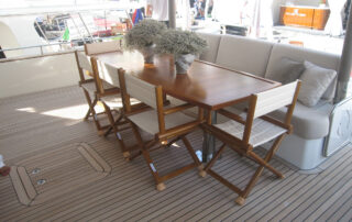 OVAL | Sedia regista in legno