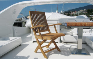 ATLANTIC | Sedie pieghevoli / impilabili in teak