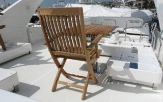 ATLANTIC | Sedie pieghevoli / impilabili in teak