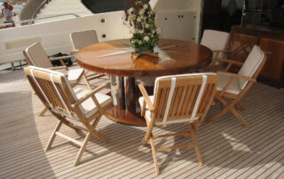 ATLANTIC | Sedie pieghevoli / impilabili in teak