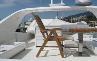 ATLANTIC | Sedie pieghevoli / impilabili in teak