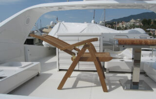 ATLANTIC | Sedie pieghevoli / impilabili in teak