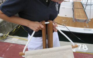 DAPHNE | Sdraio in teak