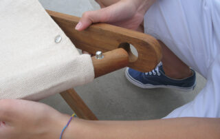 DAPHNE | Sdraio in teak