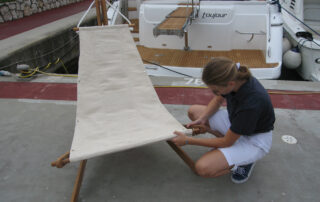 DAPHNE | Sdraio in teak