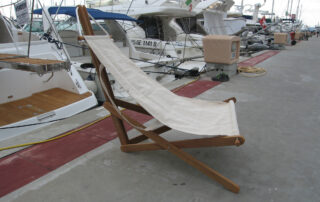 DAPHNE | Deck chair in teak
