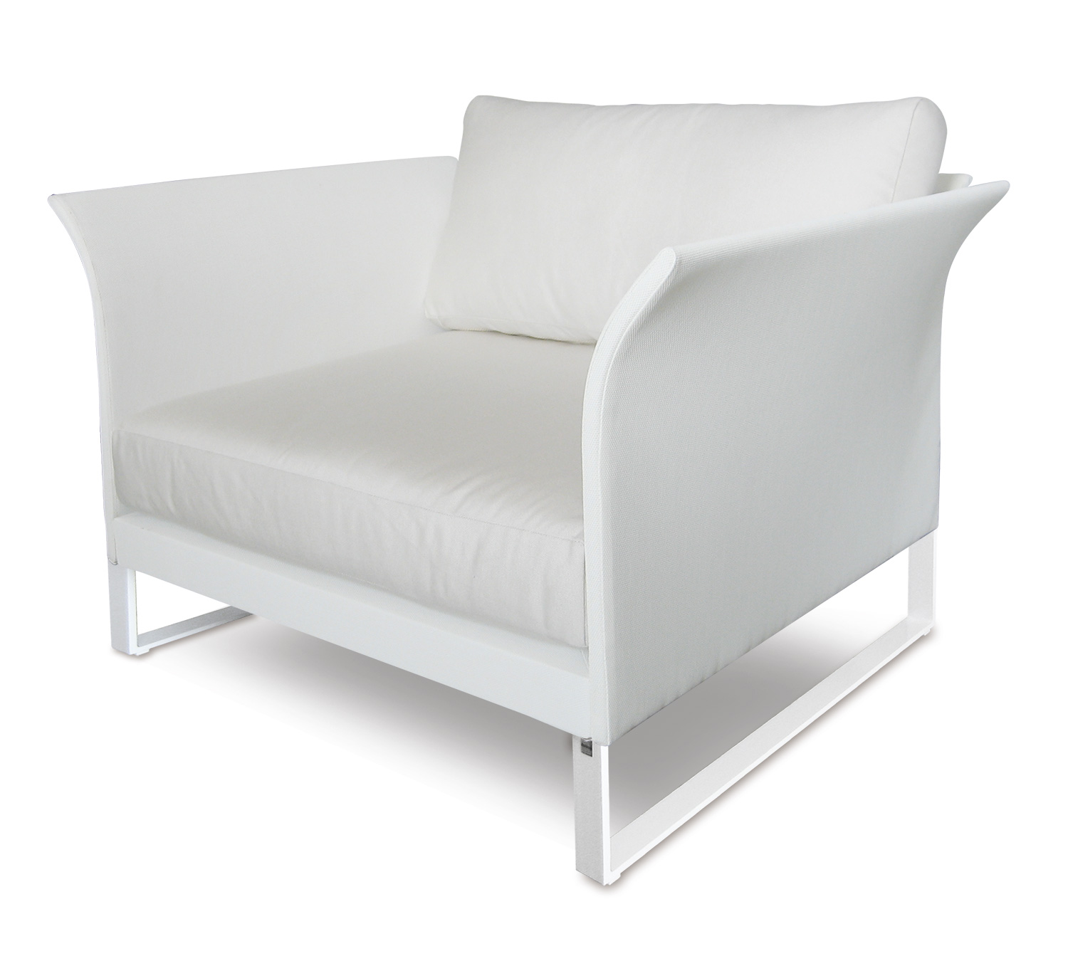 KONFY | Lounge Chair 75 | WHITE