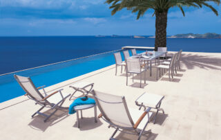 RIVAGE | Sedie e Sgabelli in alluminio