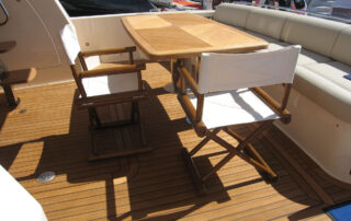 ROUND | Sedie regista in legno