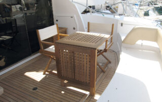 FTZ | Grating teak tables