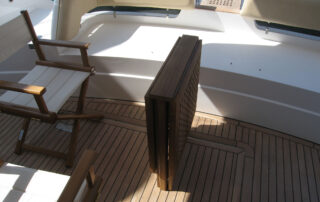 FTZ | Tavoli a carabottino in teak