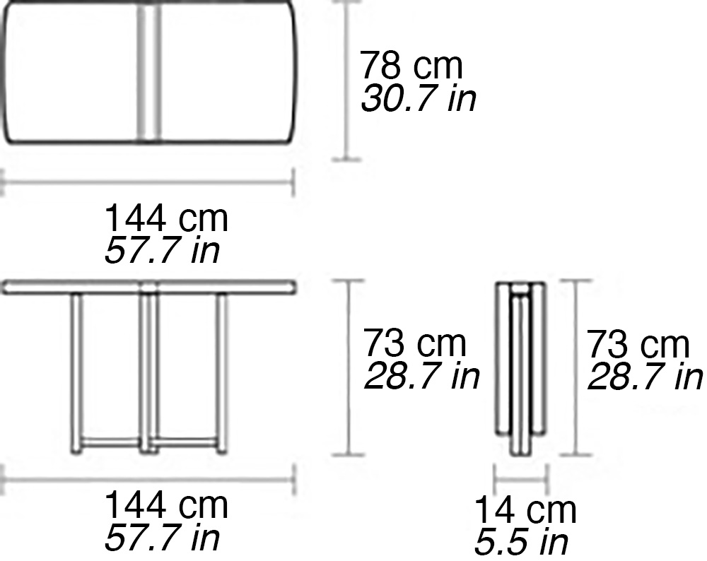 FTZ | Dessin Solid Teak | Large