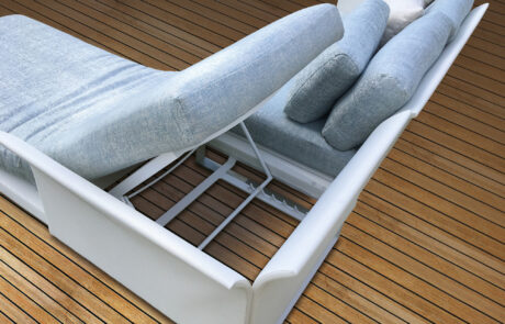 K0NFY | Sofa con penisola a lettino