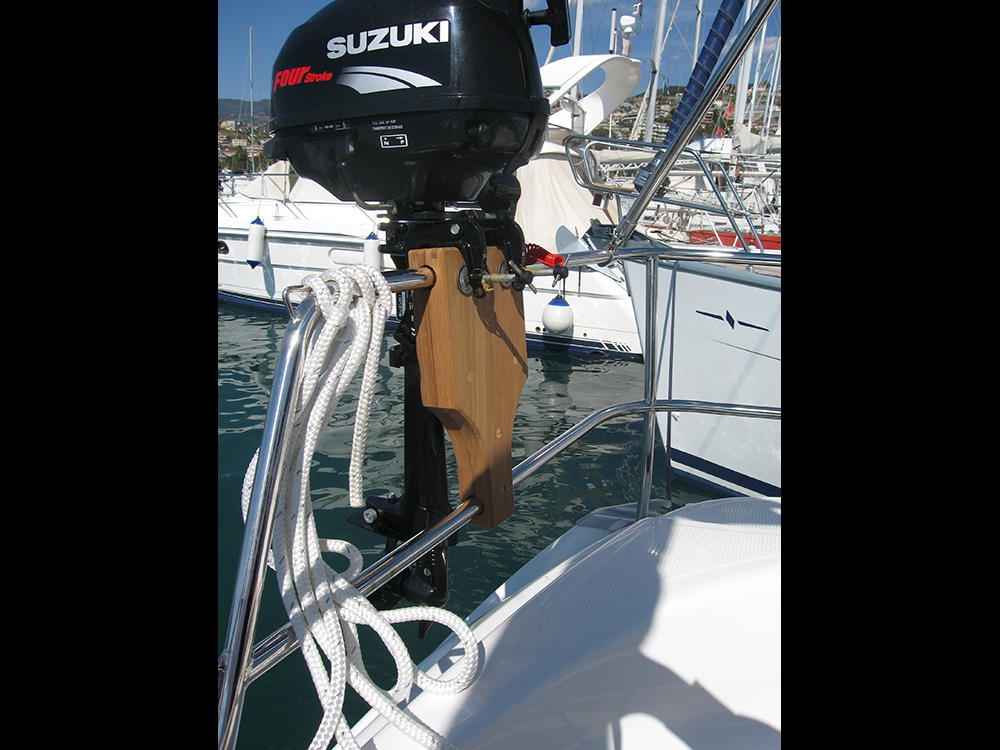 Outboard motor boards