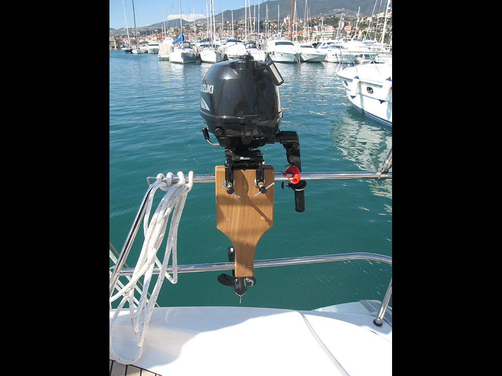 Outboard motor boards