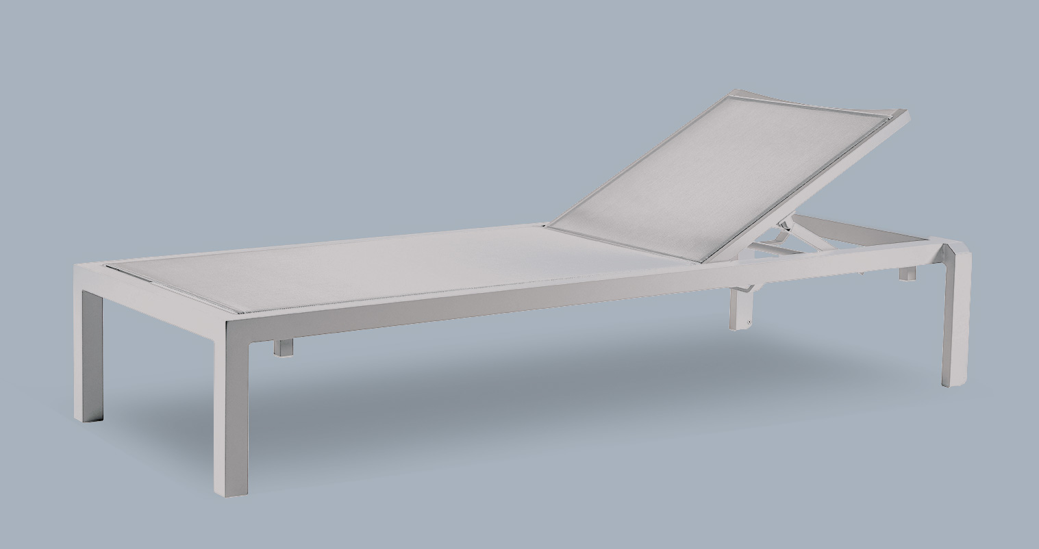 KONFY | Sun Lounger WHITE