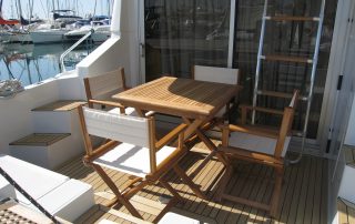 ATLANTIC | Folding teak tables