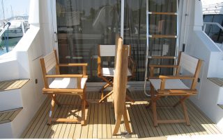 ATLANTIC | Folding teak tables