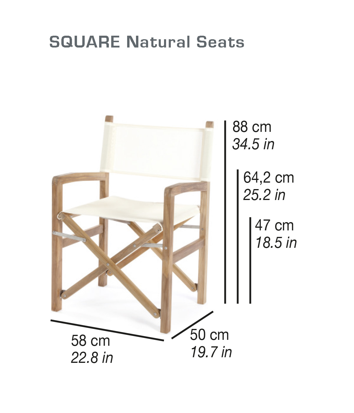 SQUARE | Natural Seats