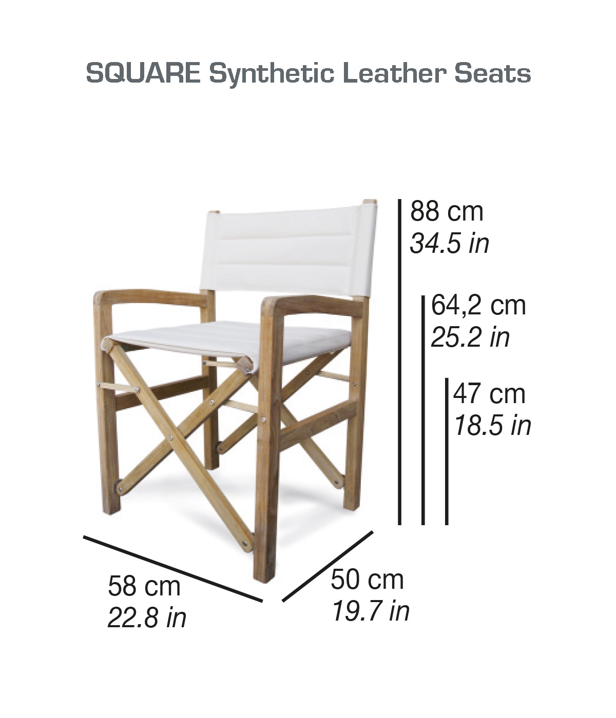 SQUARE | Synthetic Leather Seats