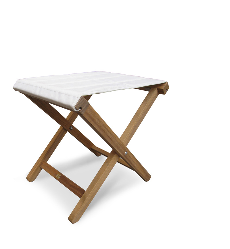 SQUARE | Tabouret en teck