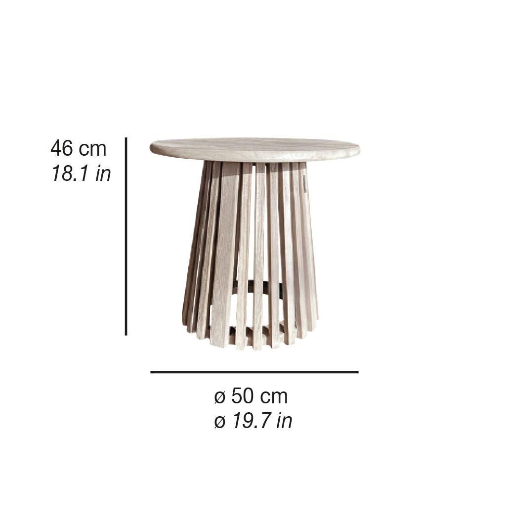 SPEROSE | Coffee table Ø 50 cm