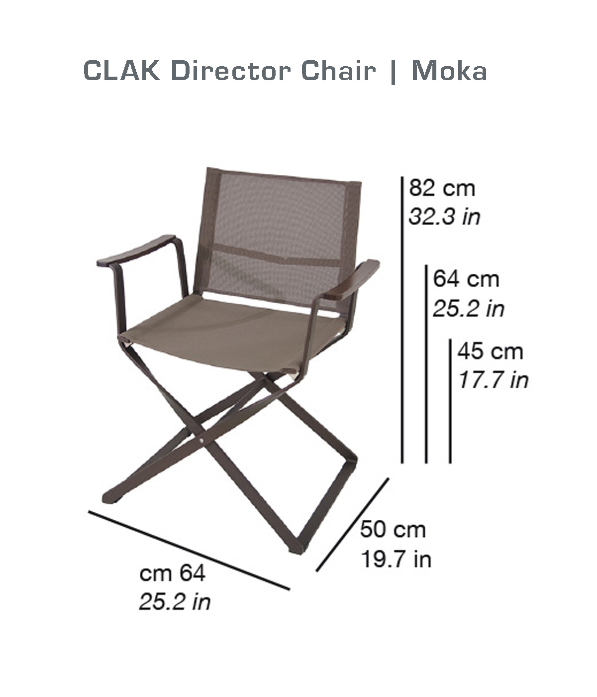 CLAK Sedia regista | Moka