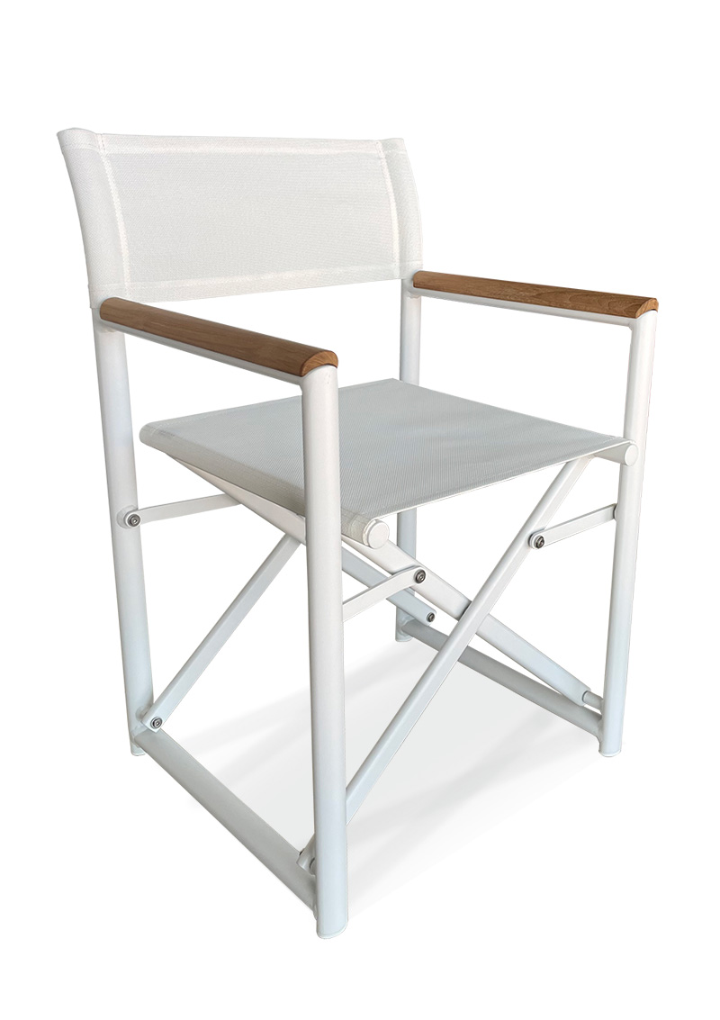 NAUSICAA ARM TEAK | White